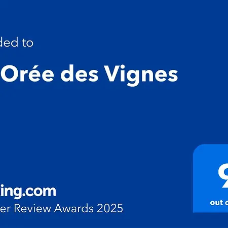 A L'oree Des Vignes Ferienhaus *